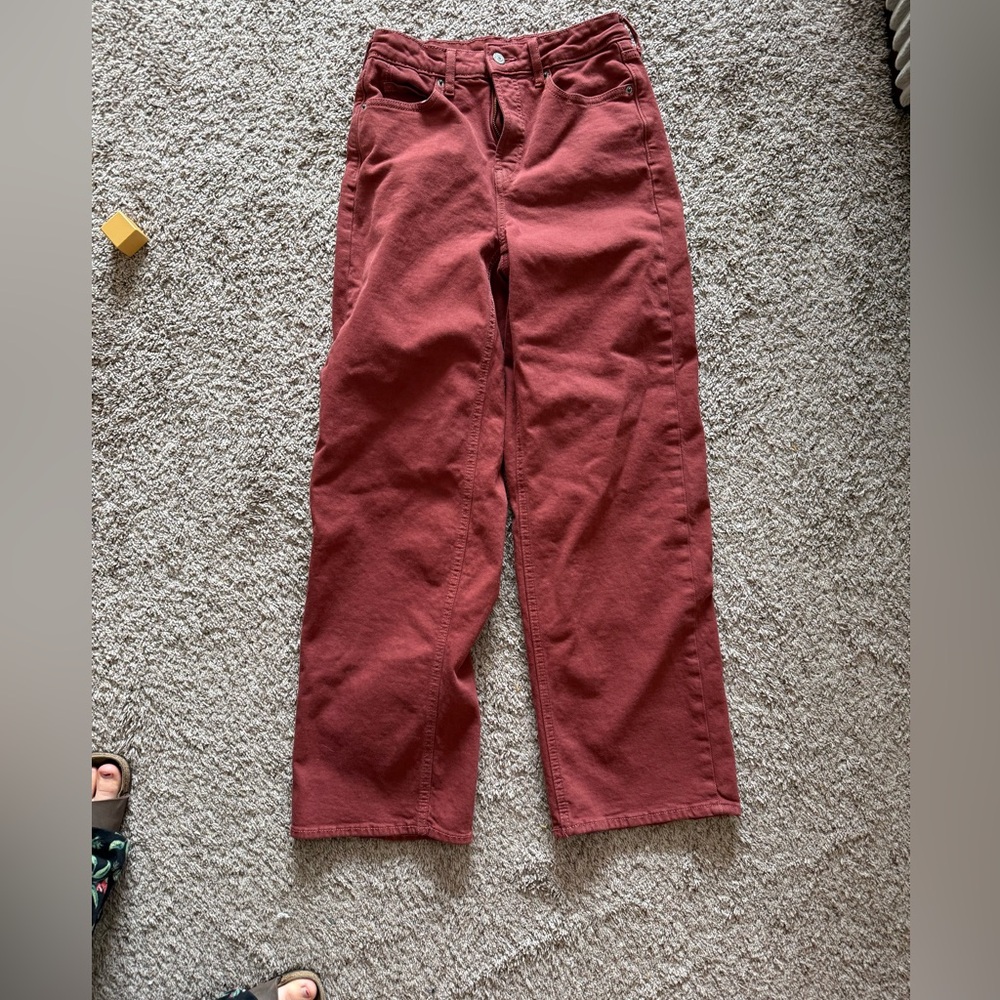 High Rise Wide Leg Pants - Picture 3 of 6